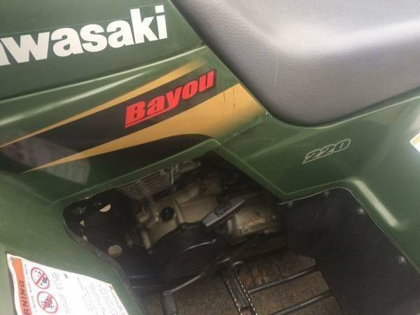 2001 Kawasaki Bayou 220 4x2