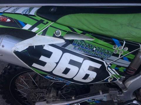 2007 Kawasaki kx250 kx 250f kx250f 250 f