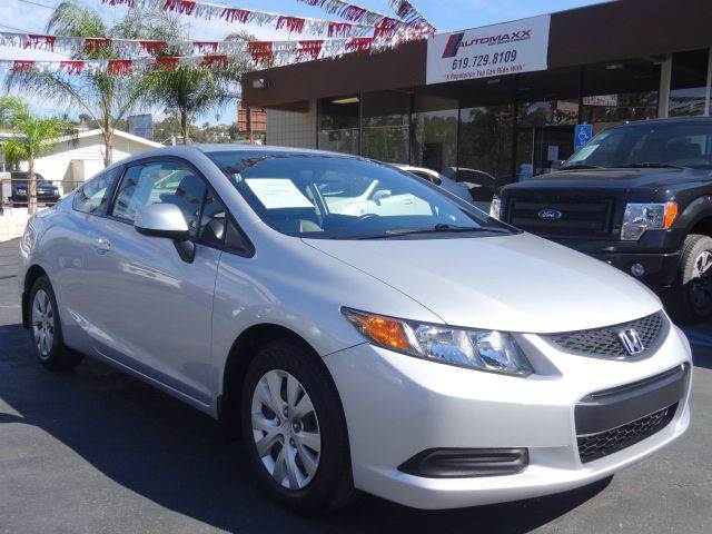 2012 Honda Civic for sale at Automaxx Of San Diego in Spring Valley CA