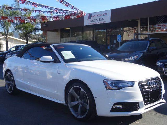 2015 Audi A5 for sale at Automaxx Of San Diego in Spring Valley CA