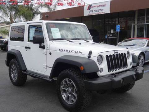 2013 Jeep Wrangler for sale at Automaxx Of San Diego in Spring Valley CA