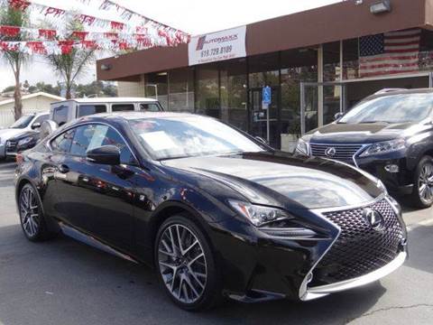 2015 Lexus RC 350 for sale at Automaxx Of San Diego in Spring Valley CA