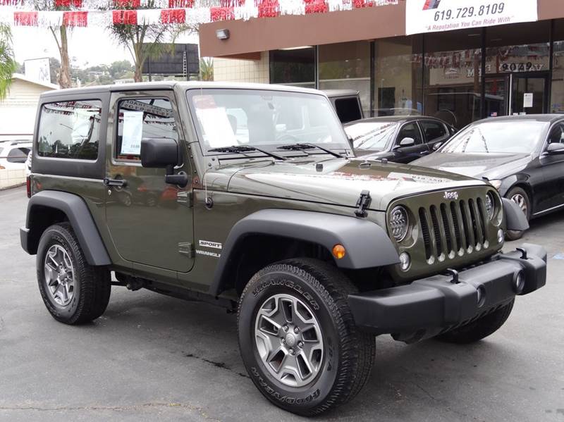 2015 Jeep Wrangler for sale at Automaxx Of San Diego in Spring Valley CA