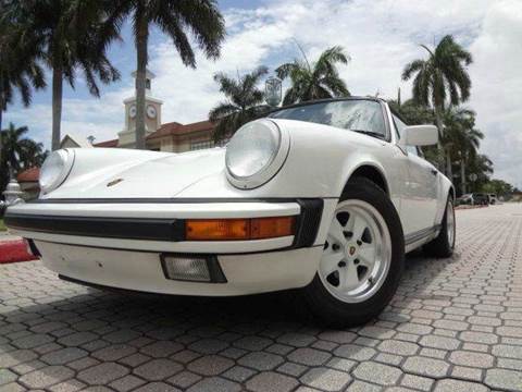 1987 Porsche 911 for sale at Supreme Motors in Boca Raton FL