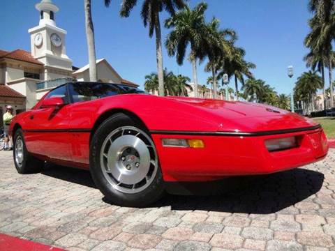 1987 Chevrolet Corvette for sale at Supreme Motors in Boca Raton FL