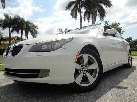 2008 BMW 5 Series for sale at Supreme Motors in Boca Raton FL