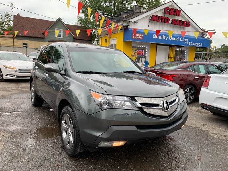 2007 Acura Mdx Sh Awd 4dr Suv W Sport And Entertainment Package In