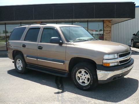 2004 Chevrolet Tahoe for sale at Downings Inc Automotive Sales & Service in Eureka KS