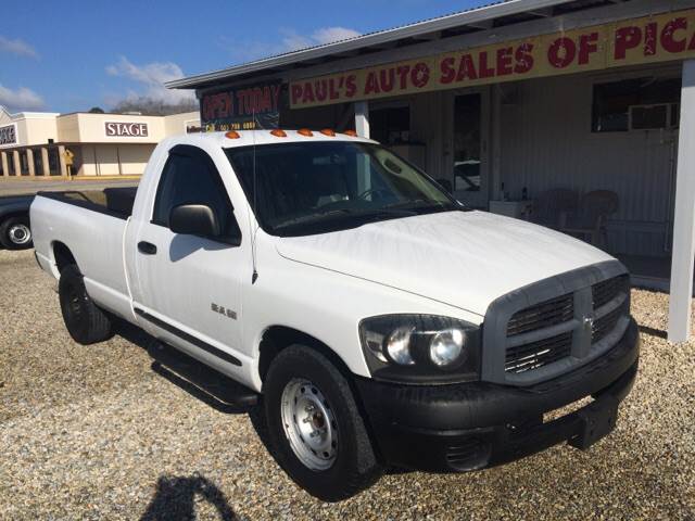 2008 Dodge Ram Pickup 1500 for sale at Paul's Auto Sales of Picayune in Picayune MS