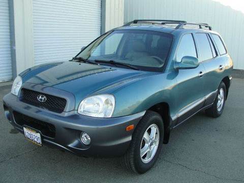 2002 Hyundai Santa Fe for sale at PRICE TIME AUTO SALES in Sacramento CA