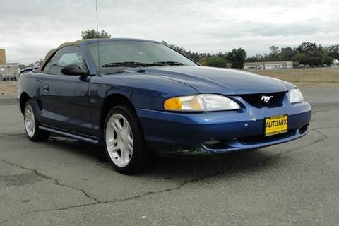 1998 Ford Mustang for sale at PRICE TIME AUTO SALES in Sacramento CA