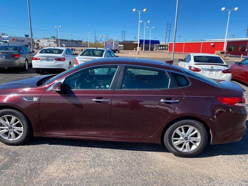 2018 Kia Optima LX 4dr Sedan In Amarillo TX BUDGET CAR SALES