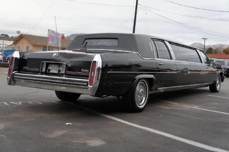 1987 cadillac brougham limousine in stevensville mt 1 owner car guy 1987 cadillac brougham limousine in