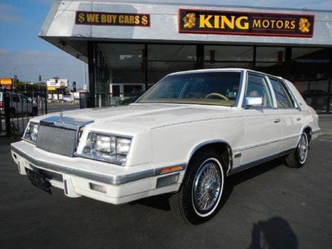 1987 Chrysler New Yorker for sale at 1 Owner Car Guy in Stevensville MT