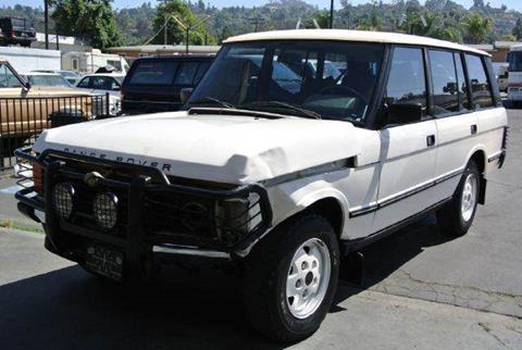 1993 Land Rover Range Rover for sale at 1 Owner Car Guy in Stevensville MT
