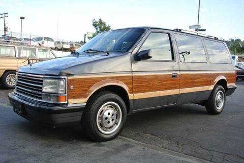 1990 Plymouth Grand Voyager for sale at 1 Owner Car Guy ~ Montana Muscle and Classics in Stevensville MT