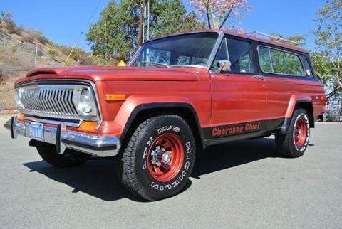 1978 Jeep Cherokee for sale at 1 Owner Car Guy in Stevensville MT