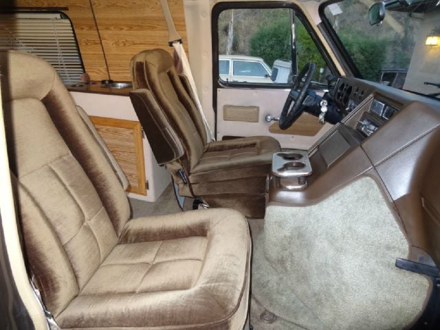 1986 Chevrolet G20 RED-E-KAMP Conversion Van In Stevensville MT - 1 ...