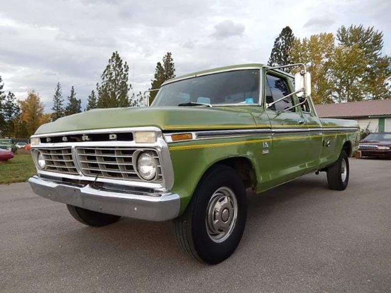 1975 Ford F-250 Custom Super Cab Camper Specia In Stevensville MT - 1 ...