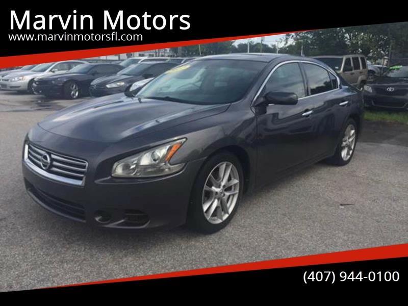 2013 Nissan Maxima for sale at Marvin Motors in Kissimmee FL