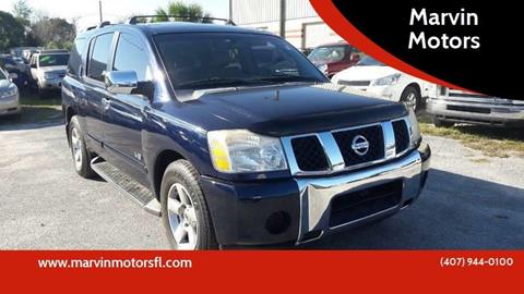 2006 Nissan Armada for sale at Marvin Motors in Kissimmee FL
