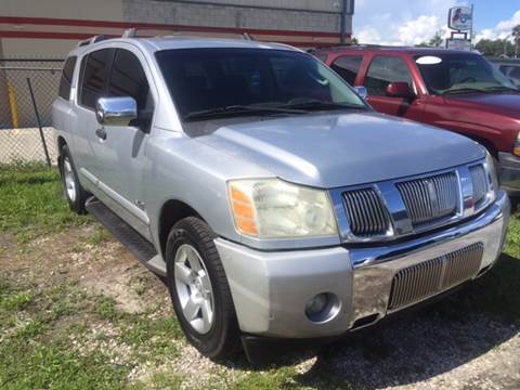 2004 Nissan Armada for sale at Marvin Motors in Kissimmee FL
