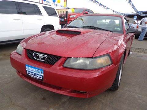 2001 Ford Mustang for sale at MILLENIUM AUTOPLEX in Pharr TX