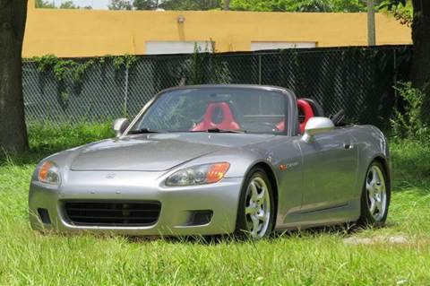 2000 Honda S2000 for sale at DK Auto Sales in Hollywood FL