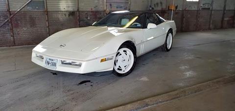 1988 Chevrolet Corvette for sale at Motorcars Group Management - CATALANI MOTOR CENTER in San Antonio TX