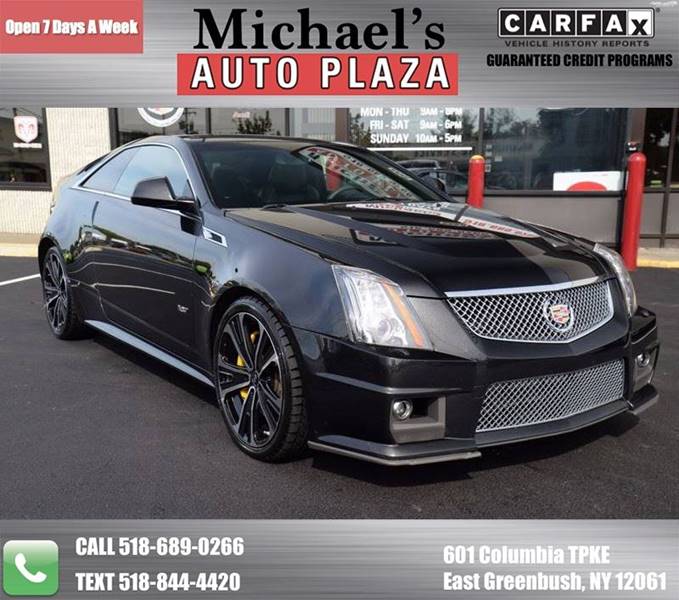 2012 Cadillac CTS-V for sale at Michaels Auto Plaza in East Greenbush NY