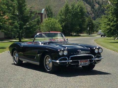 1962 Chevrolet Corvette for sale at Sun Valley Auto Sales in Hailey ID