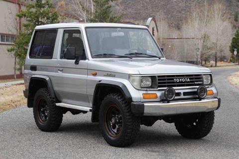 1987 Toyota Land Cruiser for sale at Sun Valley Auto Sales in Hailey ID