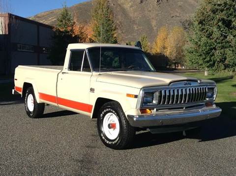 1985 Jeep J-10 Pickup for sale at Sun Valley Auto Sales in Hailey ID