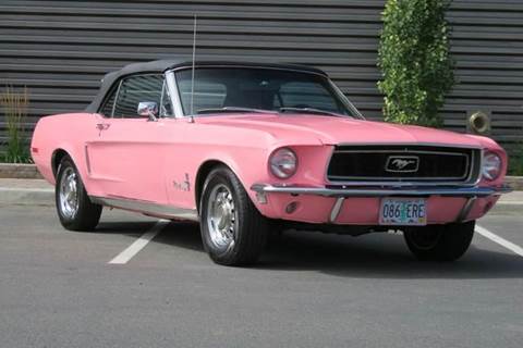 1968 Ford Mustang for sale at Sun Valley Auto Sales in Hailey ID