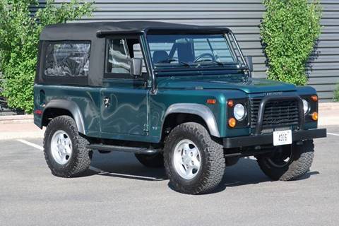 1997 Land Rover Defender for sale at Sun Valley Auto Sales in Hailey ID
