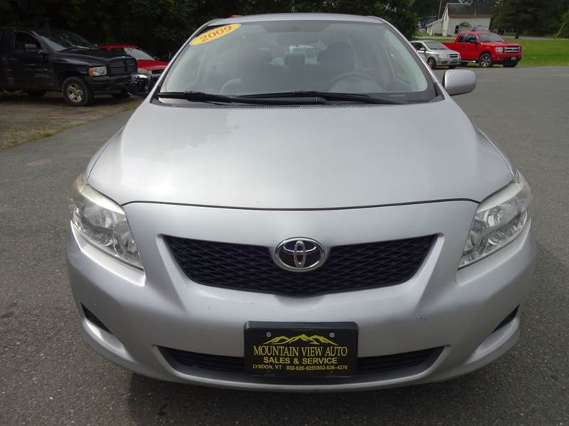 2009 Toyota Corolla for sale at MOUNTAIN VIEW AUTO in Lyndonville VT