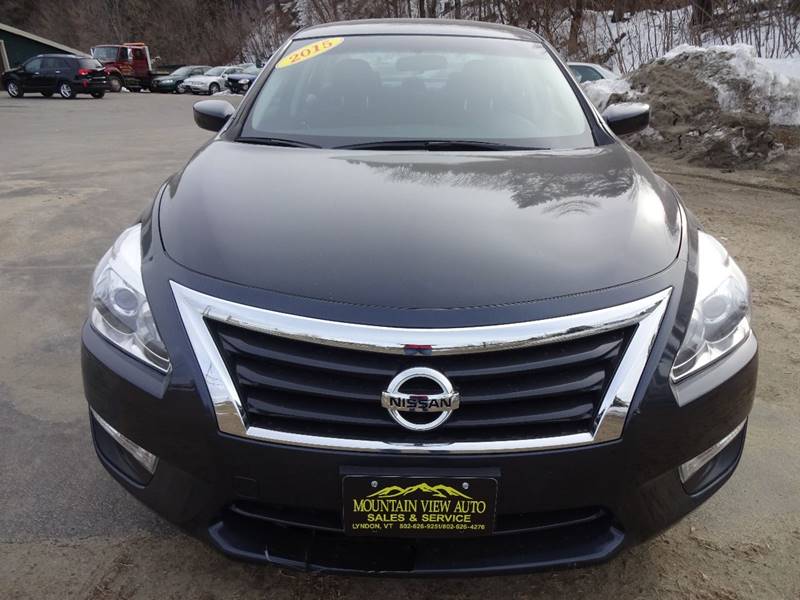 2015 Nissan Altima for sale at MOUNTAIN VIEW AUTO in Lyndonville VT