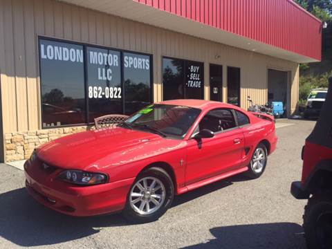 1998 Ford Mustang for sale at London Motor Sports, LLC in London KY