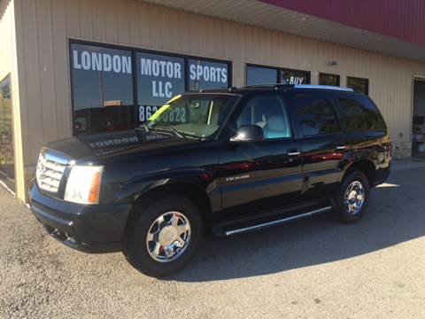 2003 Cadillac Escalade for sale at London Motor Sports, LLC in London KY