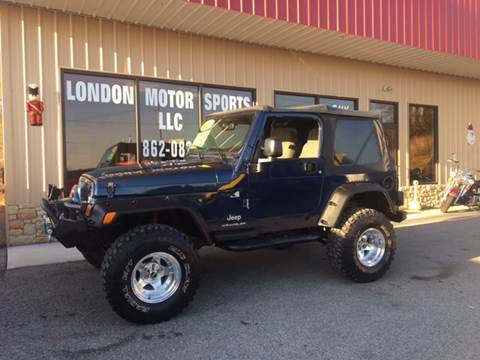 2005 Jeep Wrangler for sale at London Motor Sports, LLC in London KY