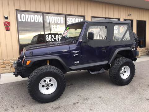 1999 Jeep Wrangler for sale at London Motor Sports, LLC in London KY