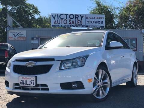2013 Chevrolet Cruze for sale at Victory Auto Sales in Stockton CA