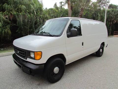 2005 Ford E-Series Cargo for sale at Wade Truck and Auto in Venice FL