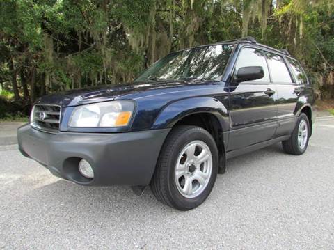 2005 Subaru Forester for sale at Wade Truck and Auto in Venice FL