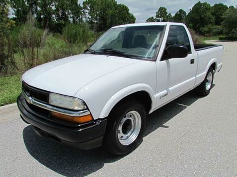 2002 Chevrolet S-10 for sale at Wade Truck and Auto in Venice FL