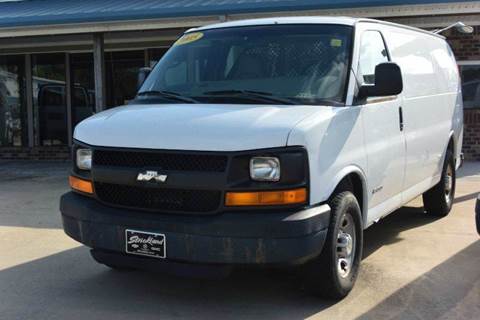 2005 Chevrolet Express Cargo for sale at STRICKLAND AUTO GROUP INC in Ahoskie NC