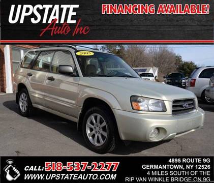 2005 Subaru Forester for sale at UPSTATE AUTO INC in Germantown NY
