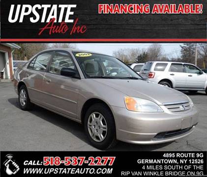 2002 Honda Civic for sale at UPSTATE AUTO INC in Germantown NY