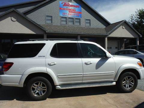 2005 Toyota Sequoia for sale at Talisman Motor Company in Houston TX