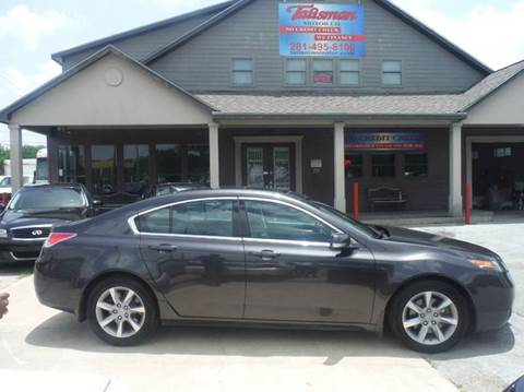 2012 Acura TL for sale at Talisman Motor Company in Houston TX